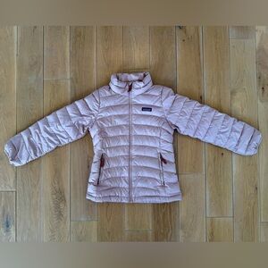 Patagonia kids Light Pink Nano Puffer Jacket Size M (10)